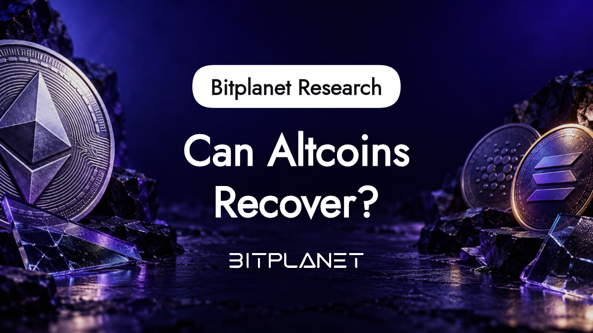 Can Altcoins Recover? — Bitplanet Research Lab